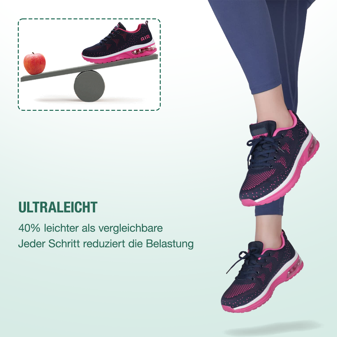 FederGang Orthopädische Schuhe - Blau Rosa
