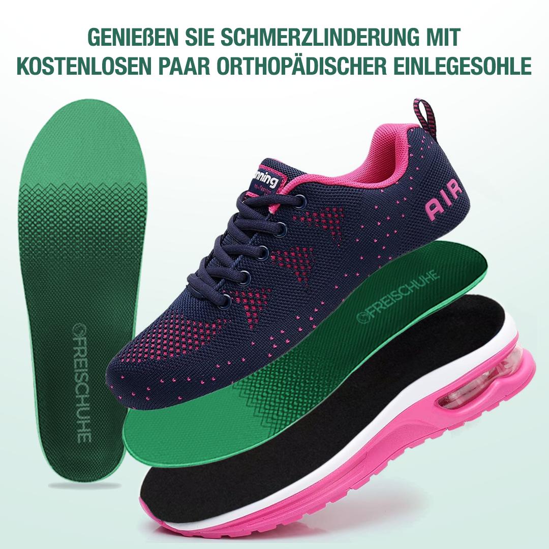 FederGang Orthopädische Schuhe - Blau Rosa