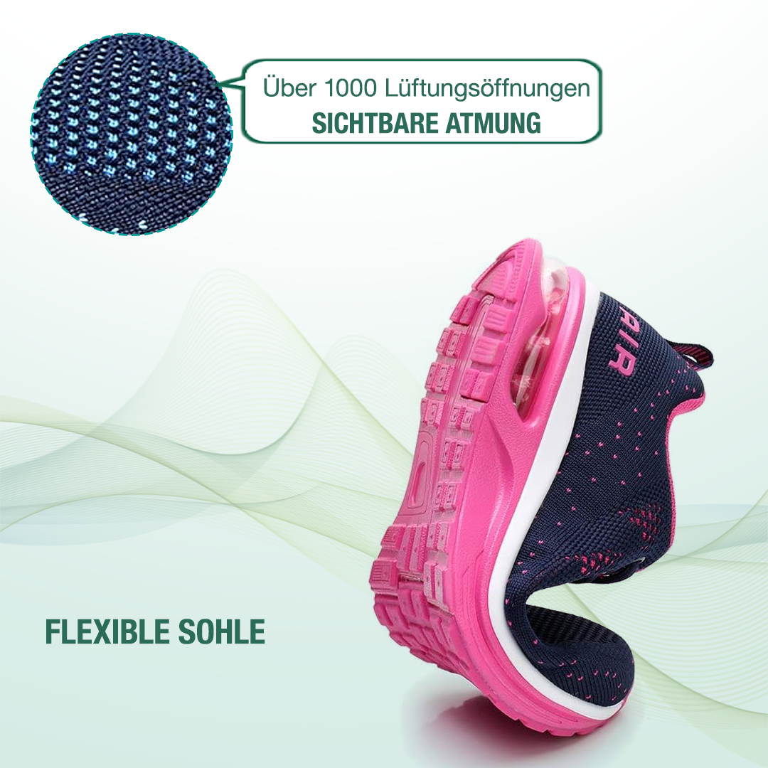 FederGang Orthopädische Schuhe - Blau Rosa