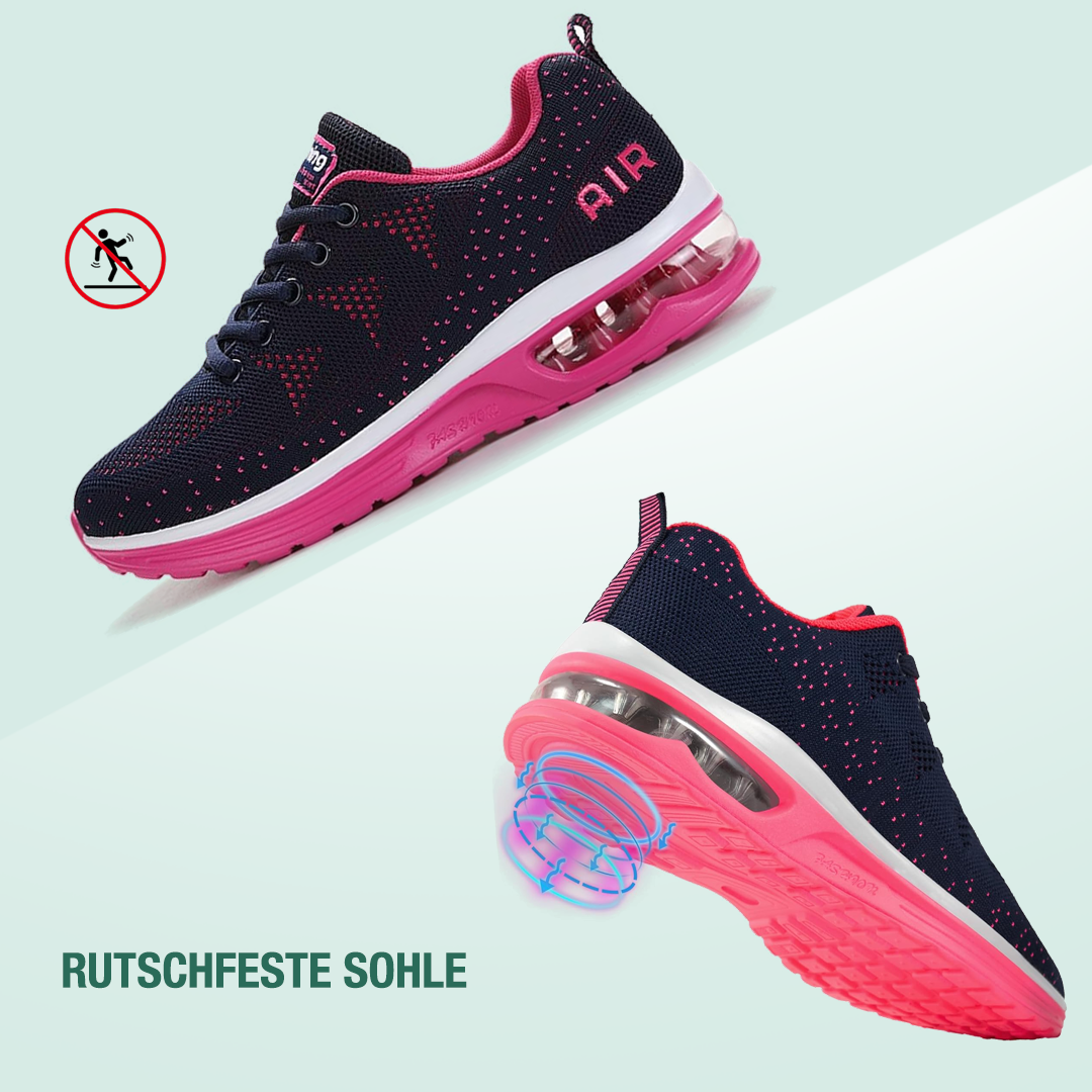 FederGang Orthopädische Schuhe - Blau Rosa