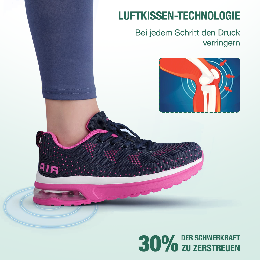FederGang Orthopädische Schuhe - Blau Rosa