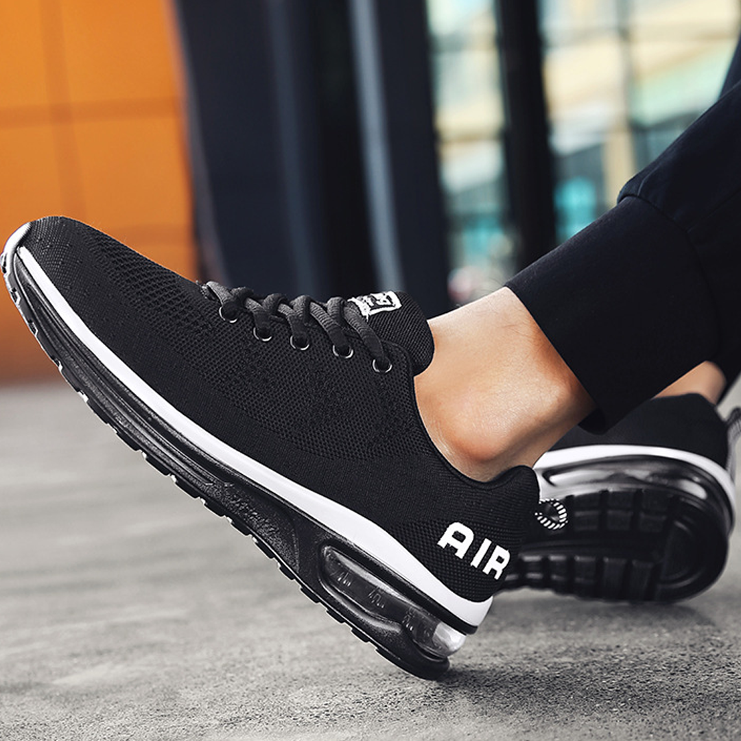 FederGang Orthopädische Schuhe - Schwarz Weiß