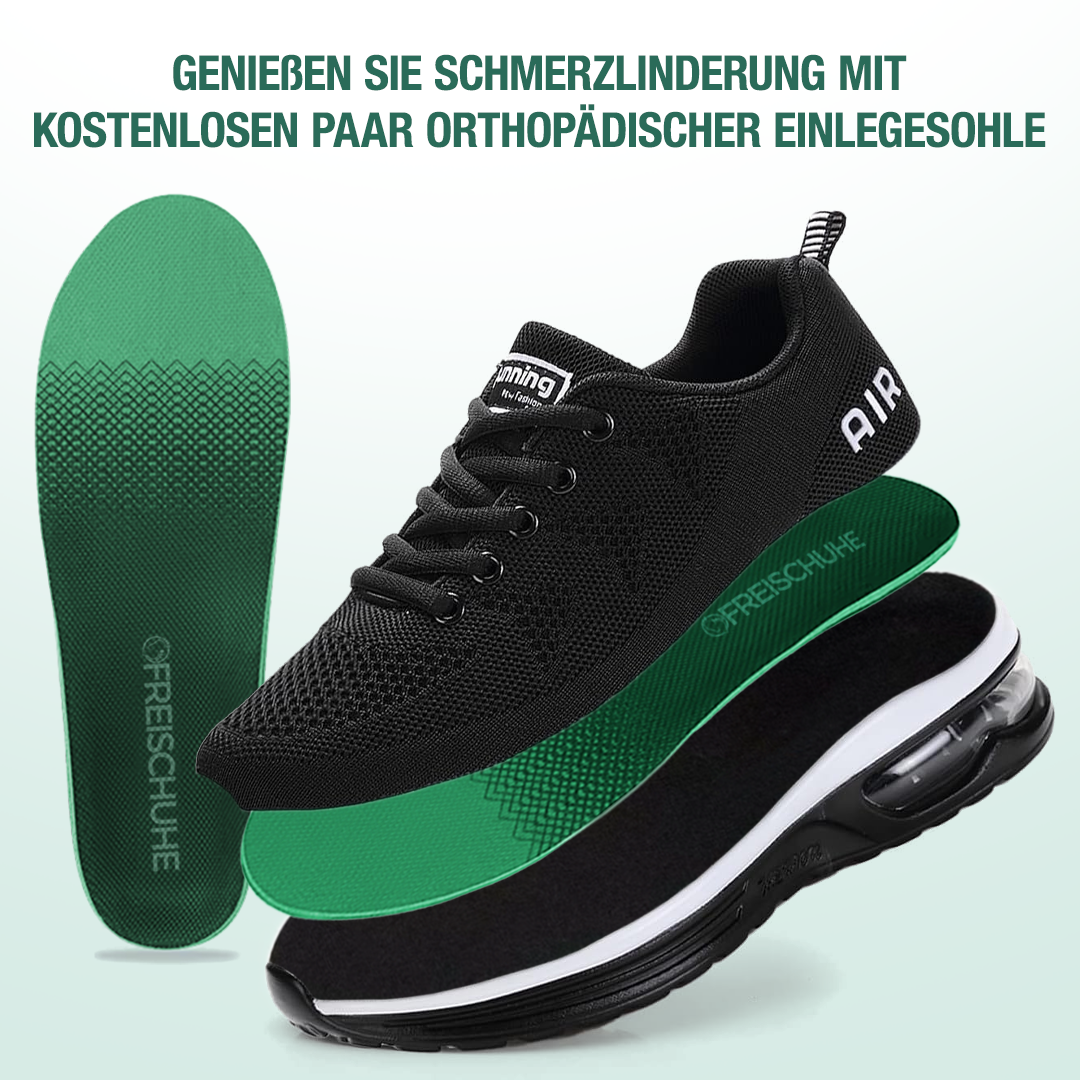 FederGang Orthopädische Schuhe - Schwarz Weiß