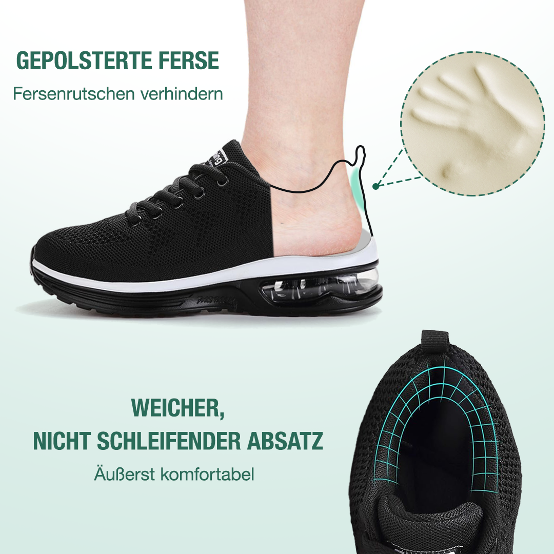 FederGang Orthopädische Schuhe - Schwarz Weiß