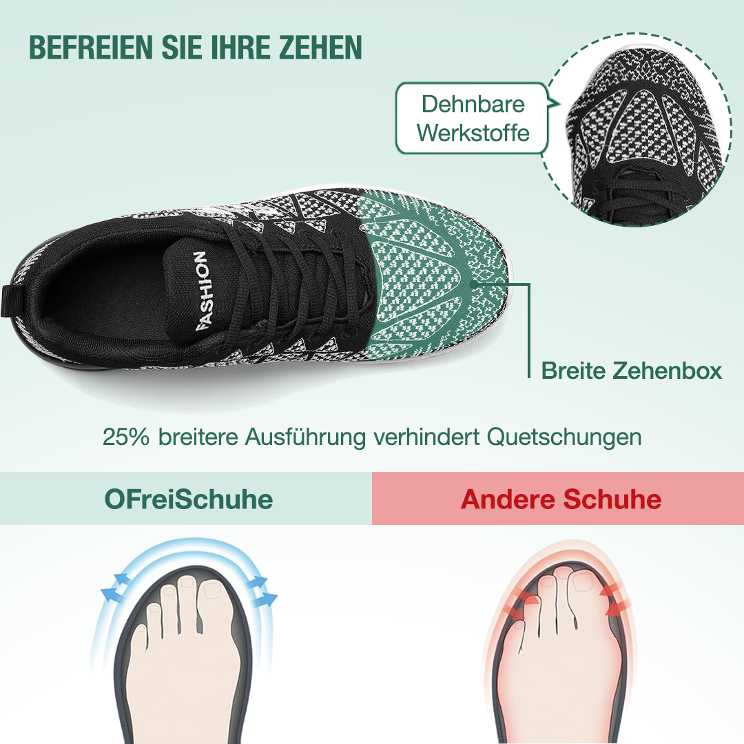 JumpSoft Orthopädische Schuhe - Schwarz