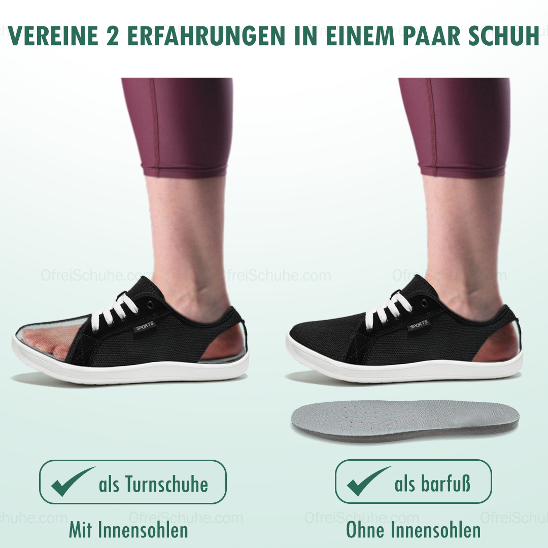 Felsenblume Barfußschuhe Canvas