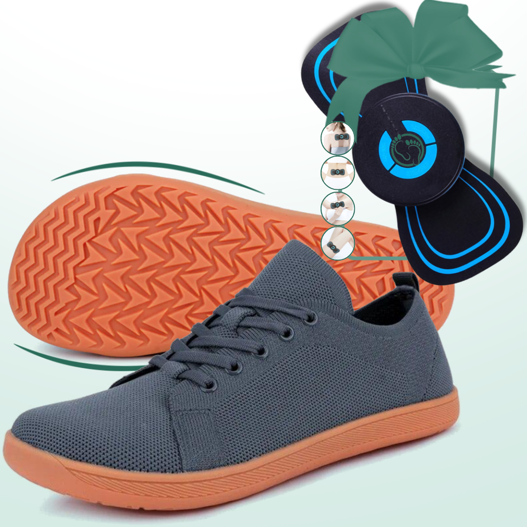 Lorry Vamp Barfußschuhe Knit Dunkle - Barfuß-Zauber und Massagemarathon