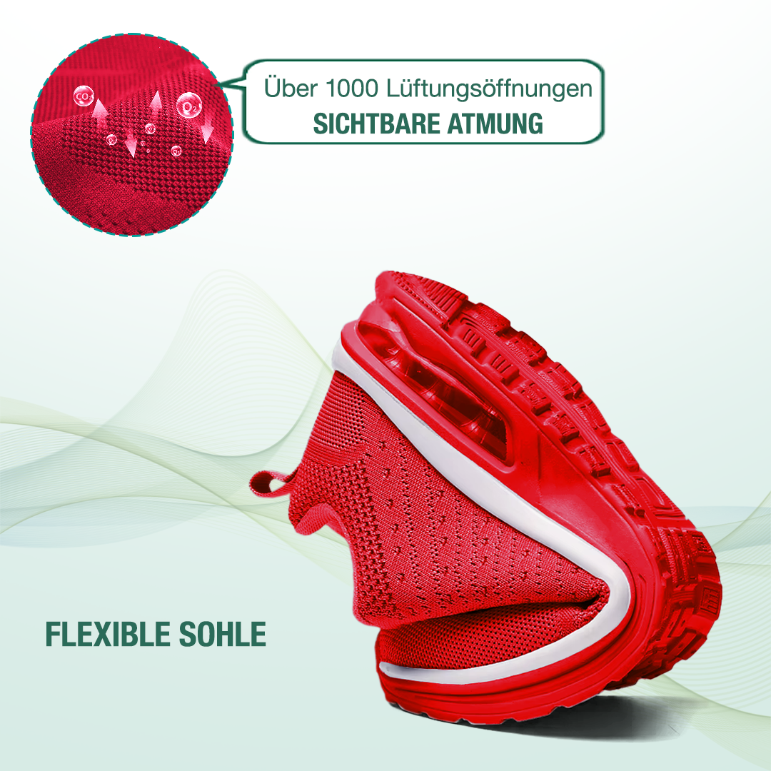 SanoWalk Orthopädische Schuhe - Rot