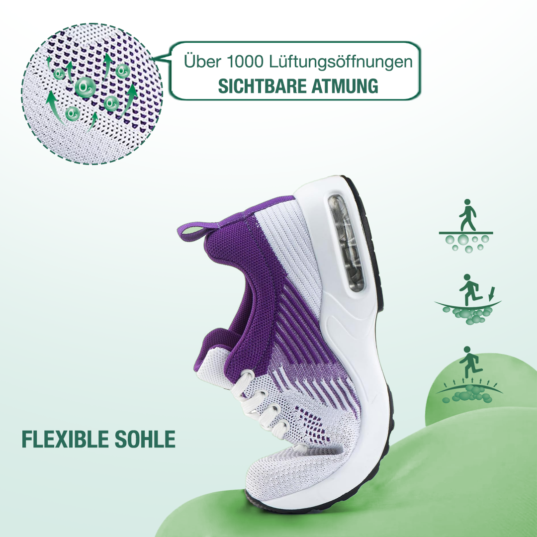 WalkMora Orthopädische Schuhe - Lila Weiß