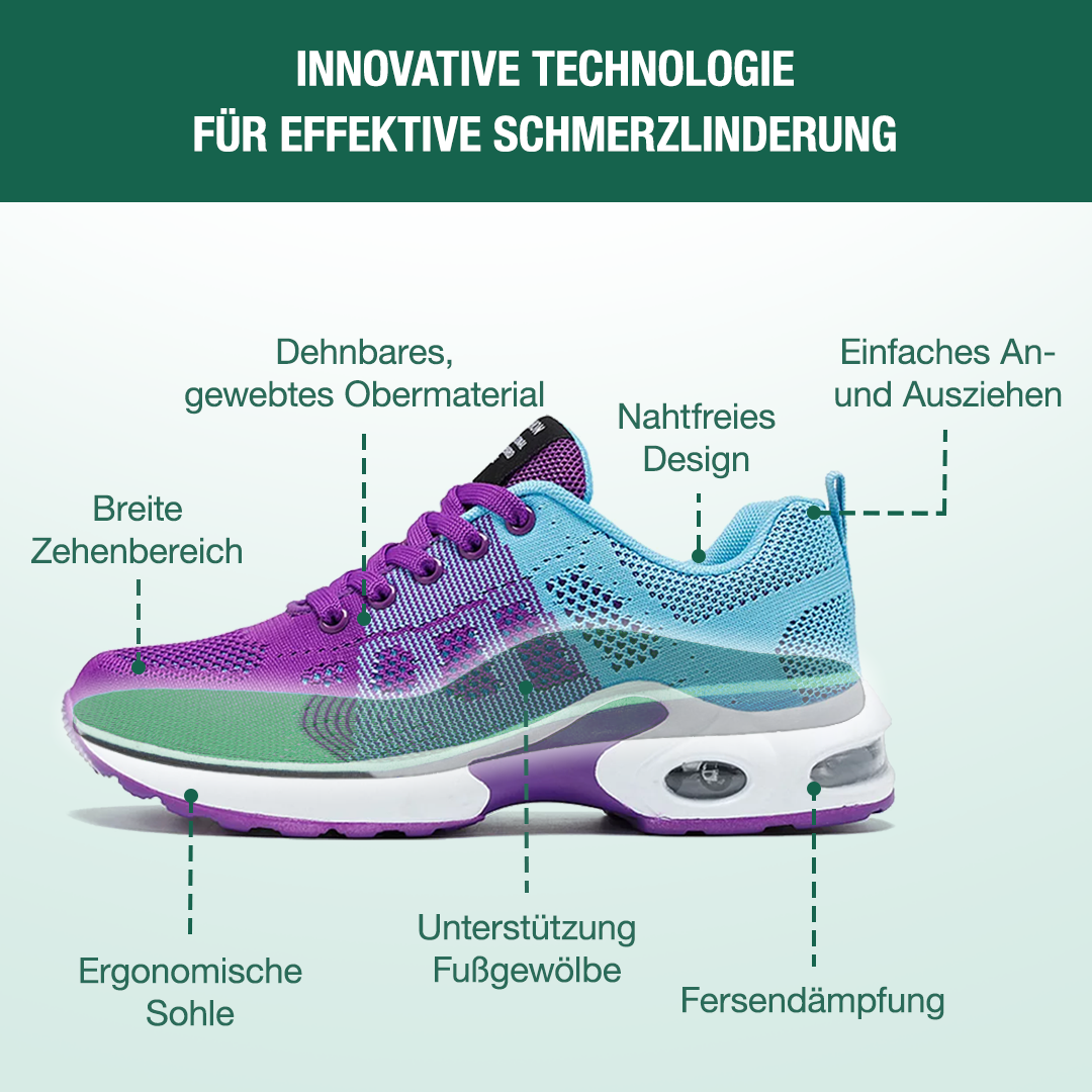 Friedensfuß Orthopädische Schuhe - Blau Lila
