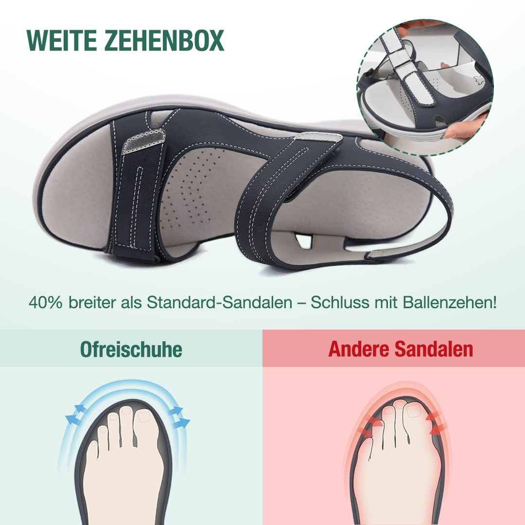 Harmona Orthopädische Sandalen - Schwarz