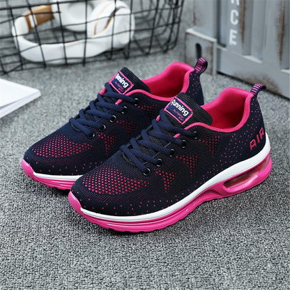 FederGang Orthopädische Schuhe - Blau Rosa