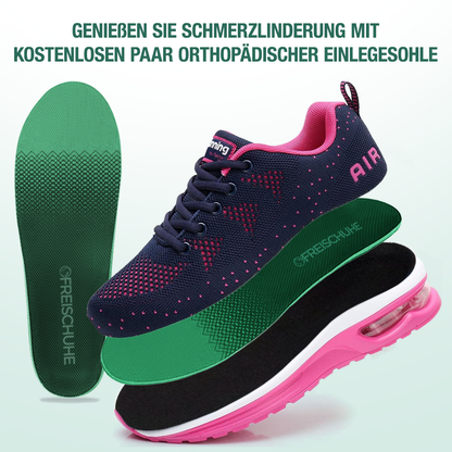 FederGang Orthopädische Schuhe - Blau Rosa