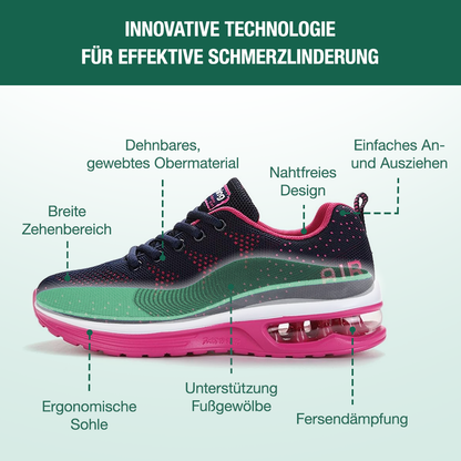 FederGang Orthopädische Schuhe - Blau Rosa