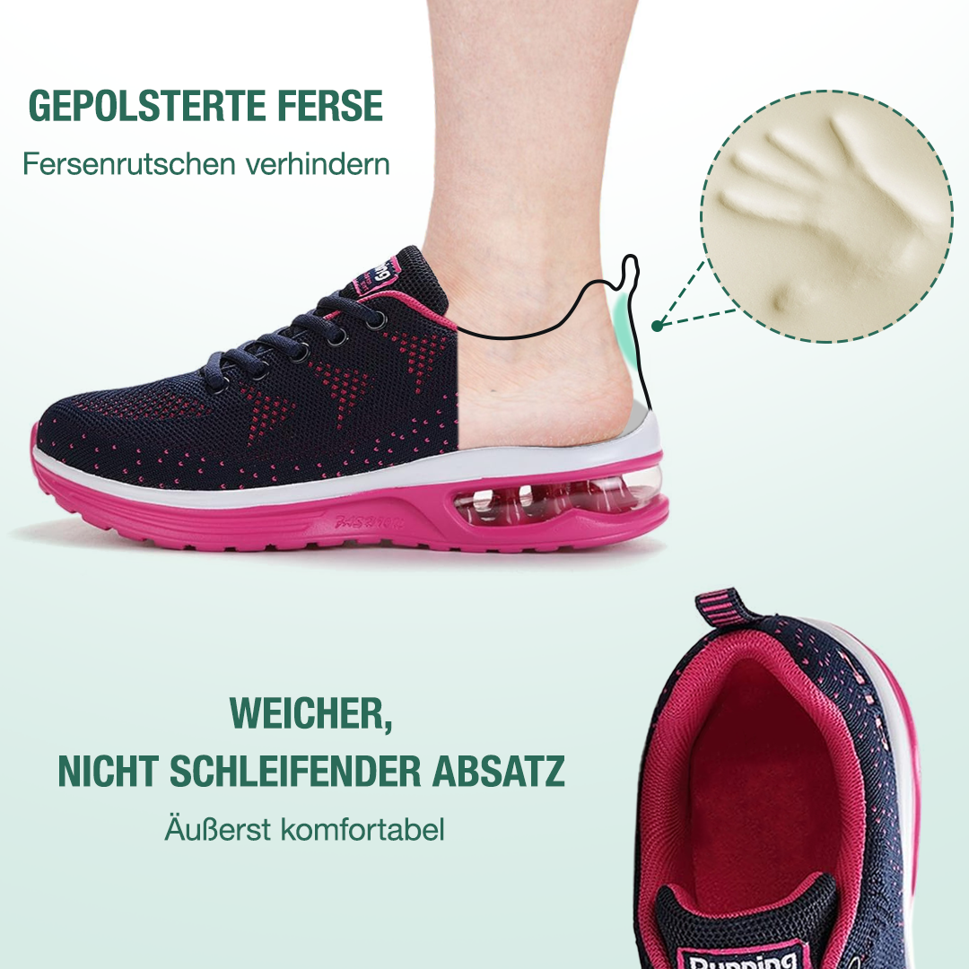 FederGang Orthopädische Schuhe - Blau Rosa