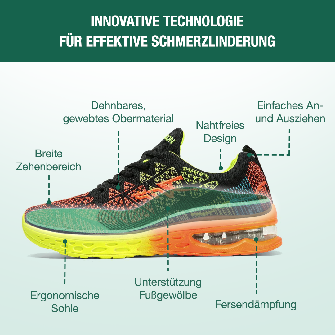 JumpSoft Orthopädische Schuhe - Orange
