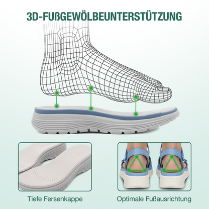 Harmona Orthopädische Sandalen - Blau