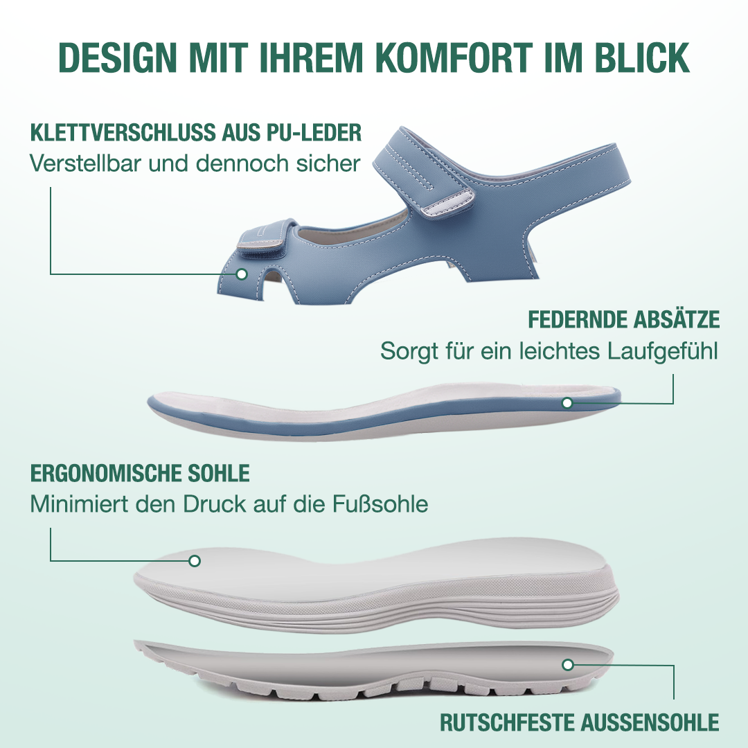 Harmona Orthopädische Sandalen - Blau