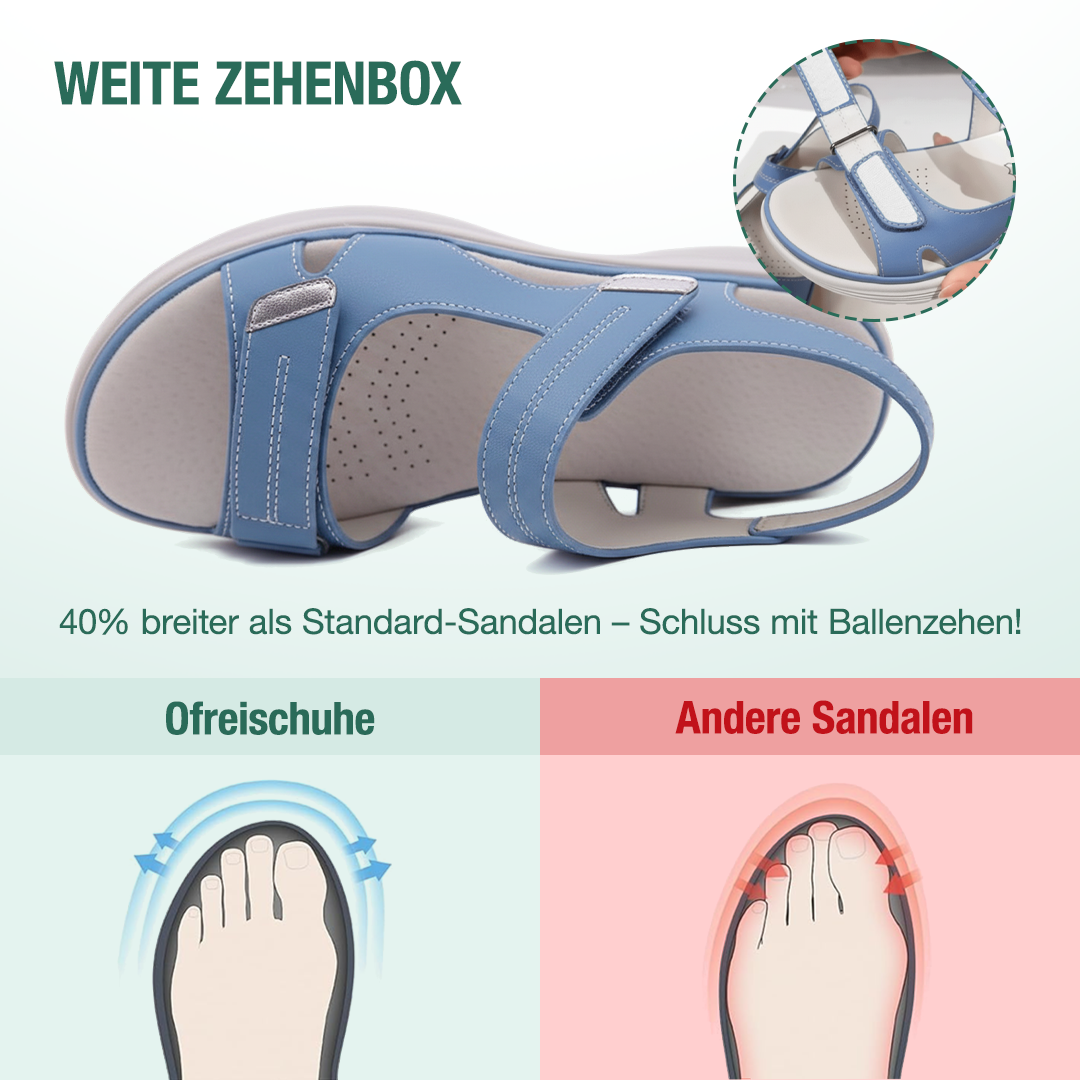 Harmona Orthopädische Sandalen - Blau