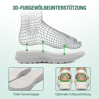 Harmona Orthopädische Sandalen - Weiß