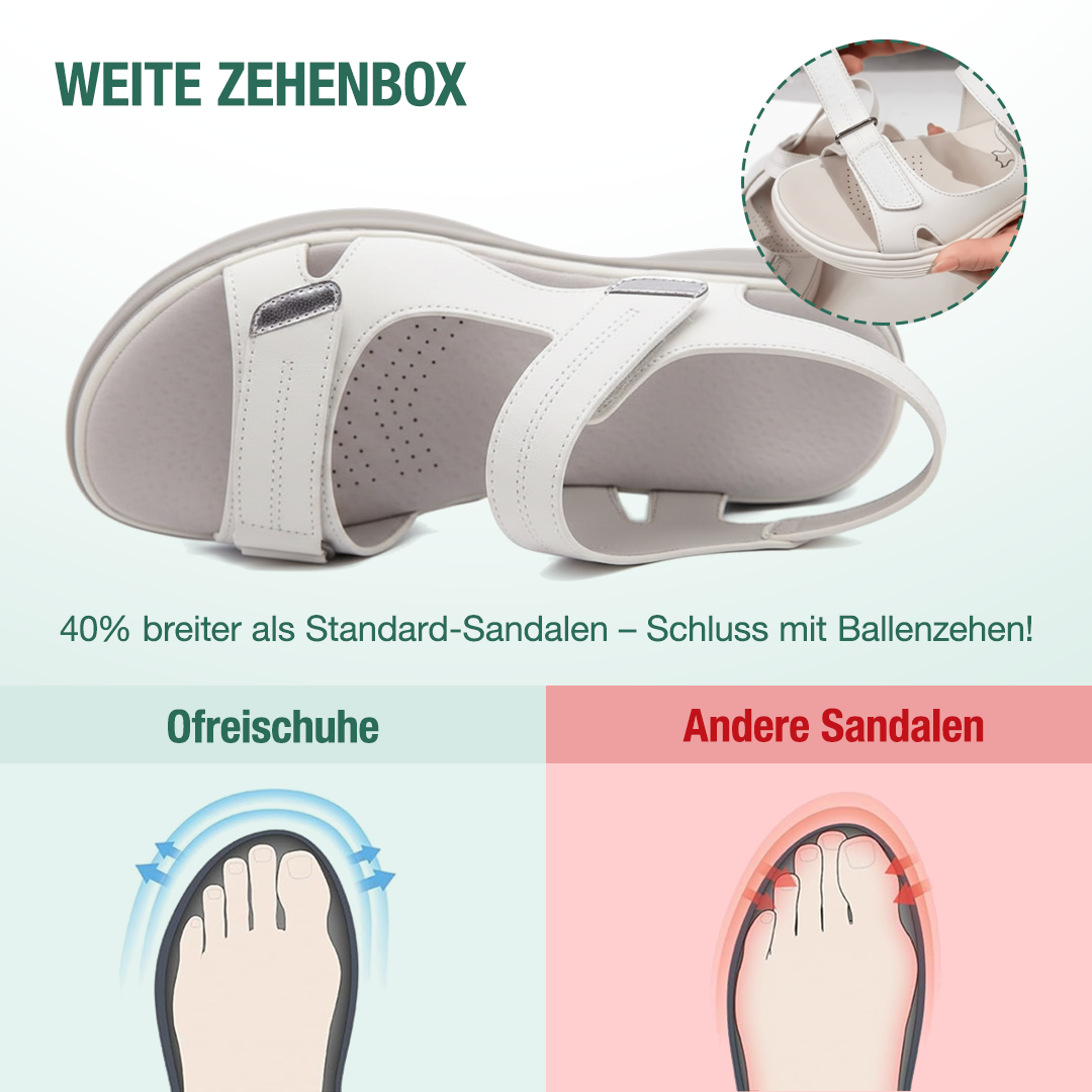 Harmona Orthopädische Sandalen - Weiß