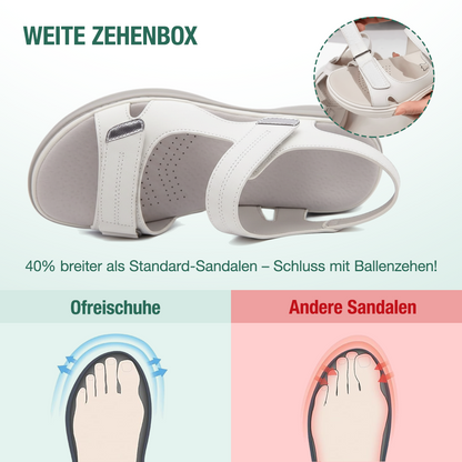 Harmona Orthopädische Sandalen - Weiß