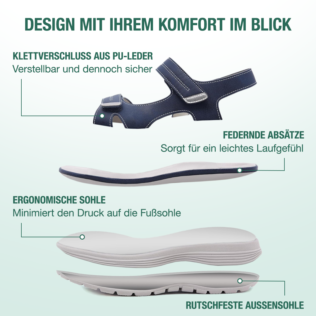 Harmona Orthopädische Sandalen - Marine