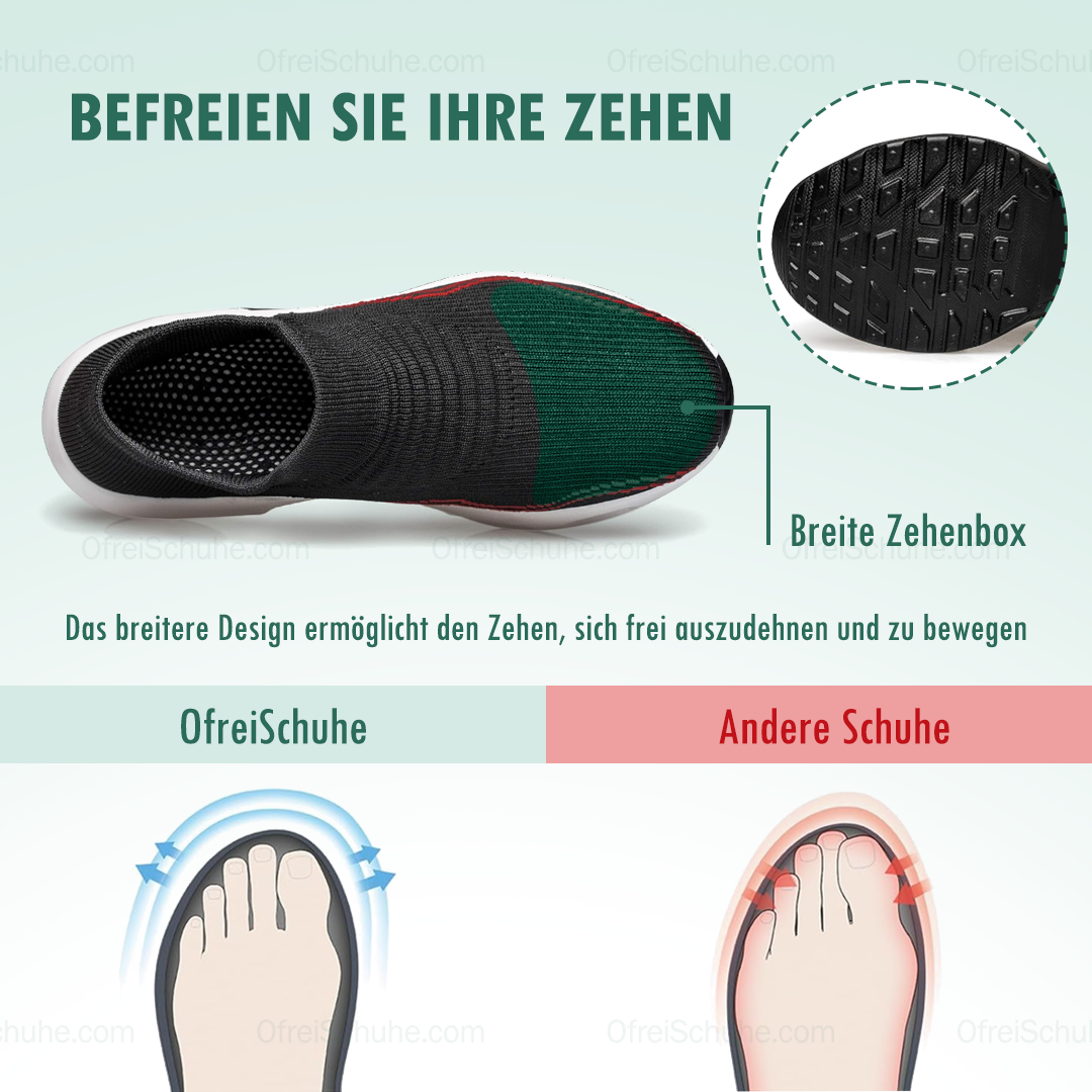 Wiesenblume Orthopädische Schuhe Mesh