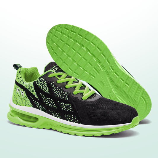 LuftFlex Orthopädische Schuhe Mesh - Grün Schwarz