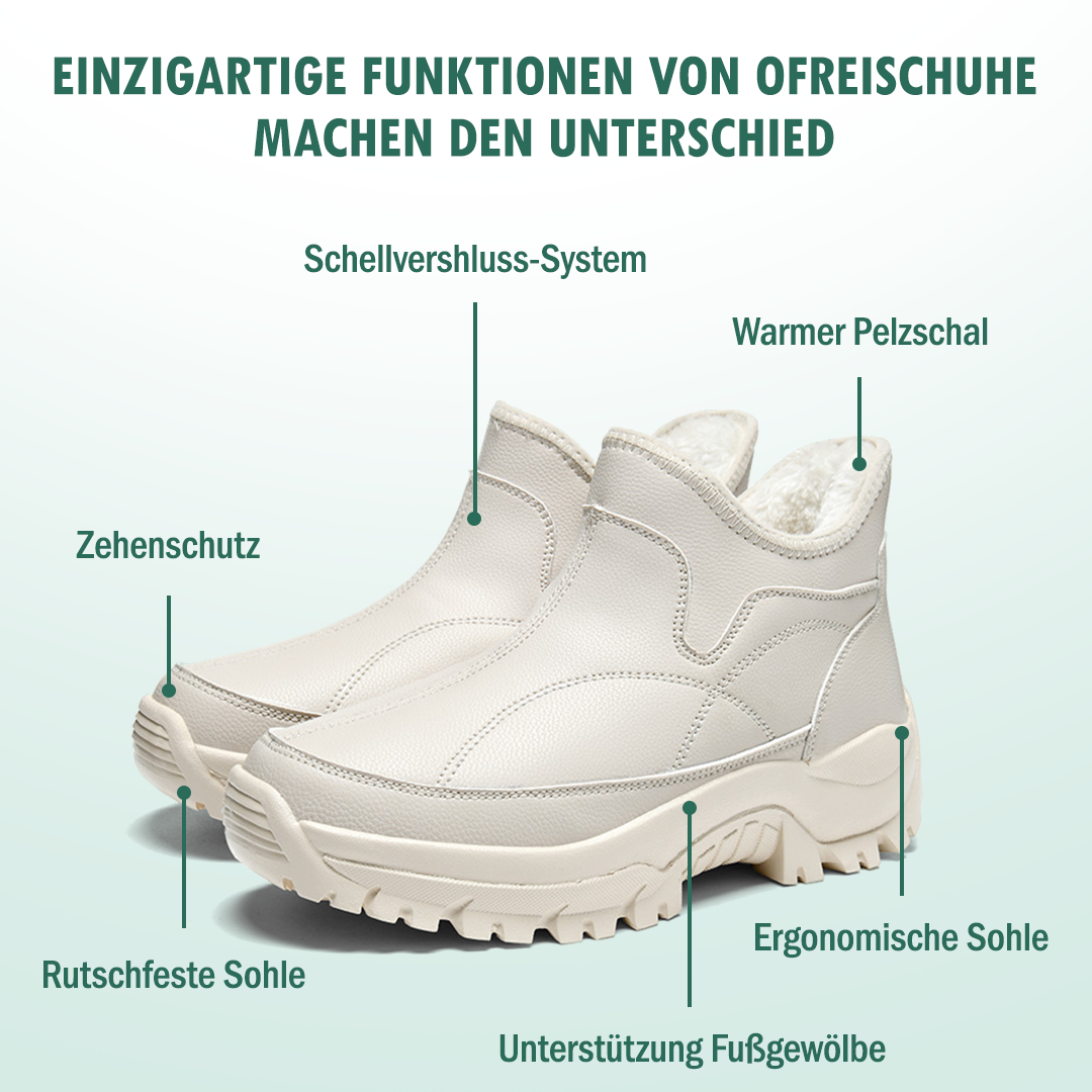 Isolara Orthopädische Winterschuhe Leder