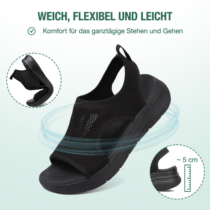 Sanavita Orthopädische Sandalen - Schwarz