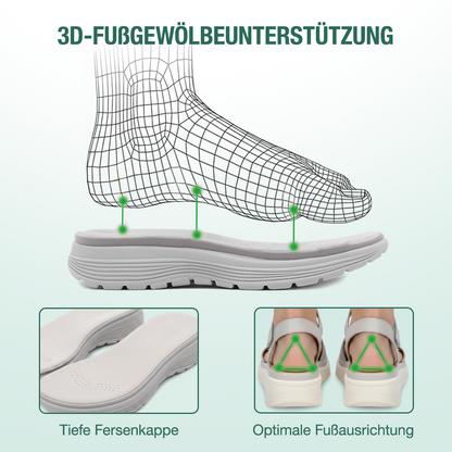 Harmona Orthopädische Sandalen - Grau