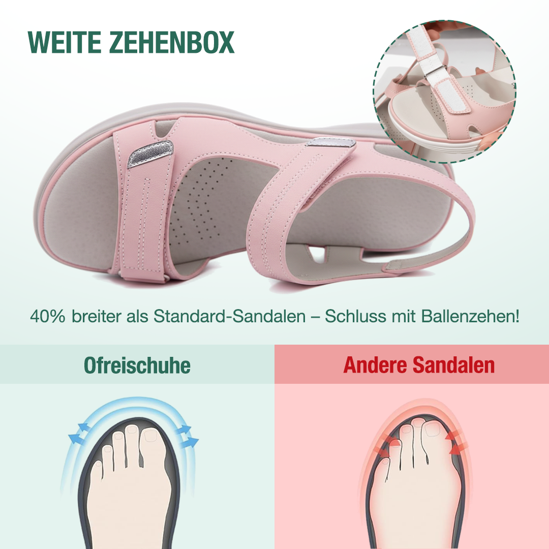 Harmona Orthopädische Sandalen - Rosa