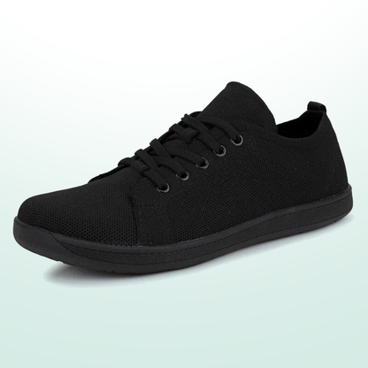 OrthoFree Lorry Vamp Barfußschuhe Canvas In Schwarz