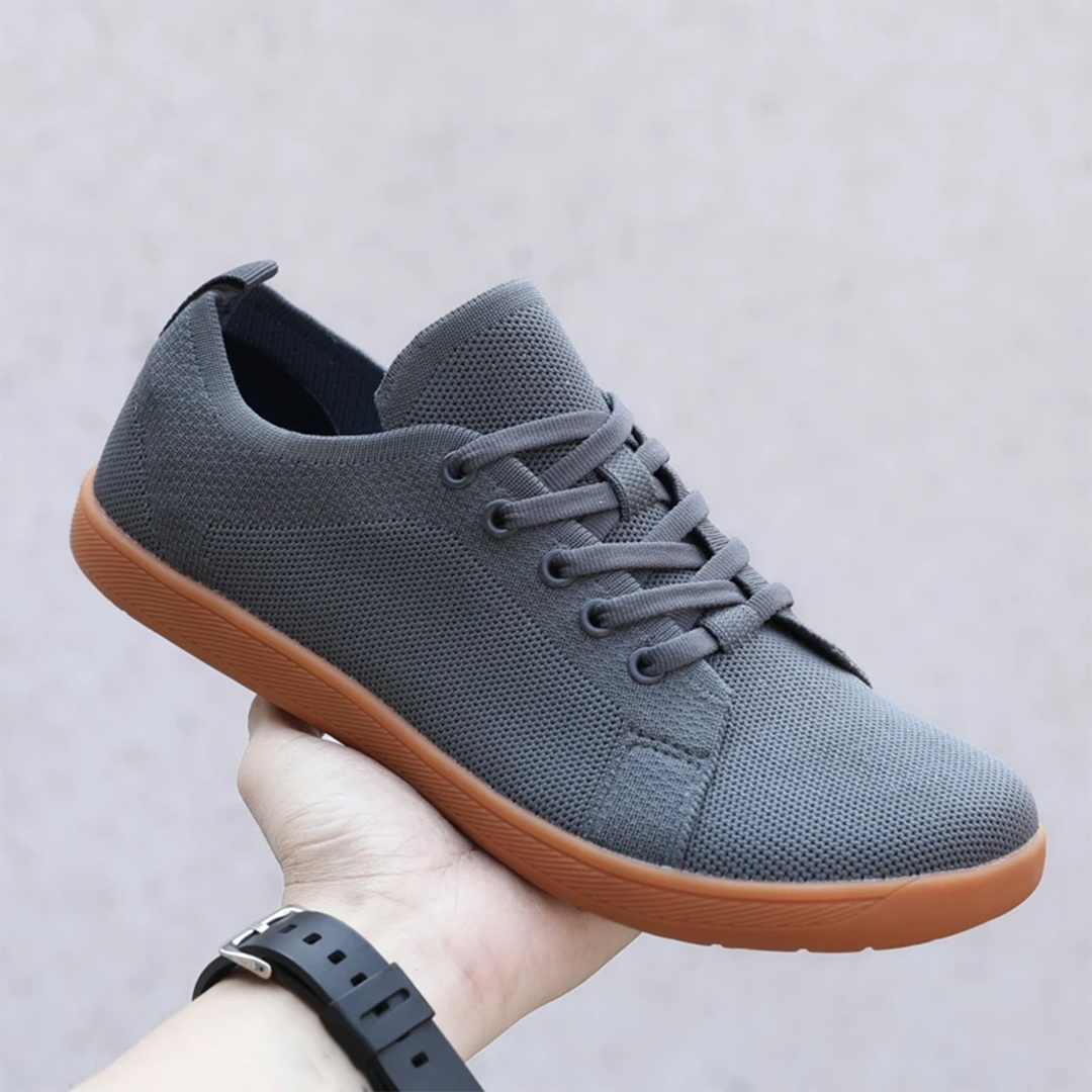 Lorry Vamp Barfußschuhe Knit - Grau