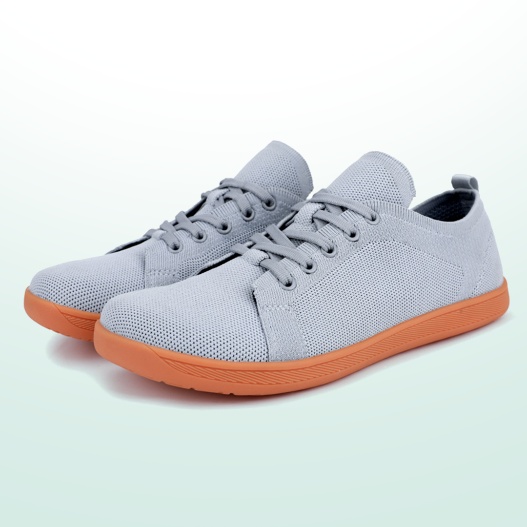 OrthoFree Lorry Vamp Barfußschuhe Canvas In Grau