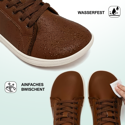 Lorry Vamp Barfußschuhe Leder In Braun