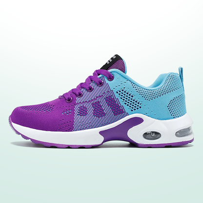 Friedensfuß Ergonomische Schuhe mit Dämpfung - Blau Lila