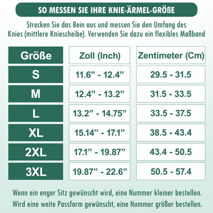 Blumenkön Schmerzlinderung Kniebandagen