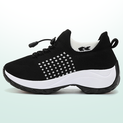 Ambulo Ergonomische Schuhe mit Dämpfung - Schwarz Weiß