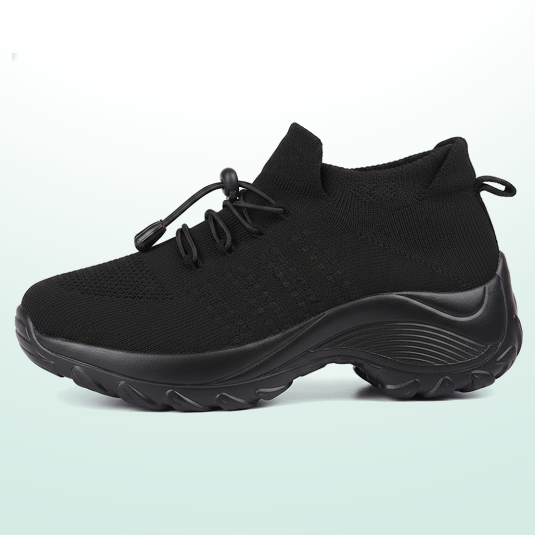 Ambulo Ergonomische Schuhe mit Dämpfung - Schwarz