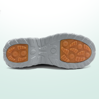 Ambulo Ergonomische Schuhe mit Dämpfung - Grau Rosa