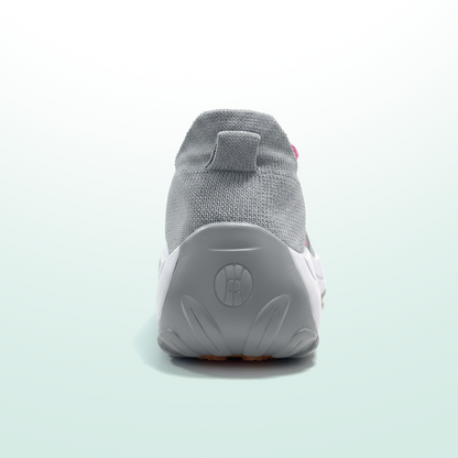 Ambulo Ergonomische Schuhe mit Dämpfung - Grau Rosa