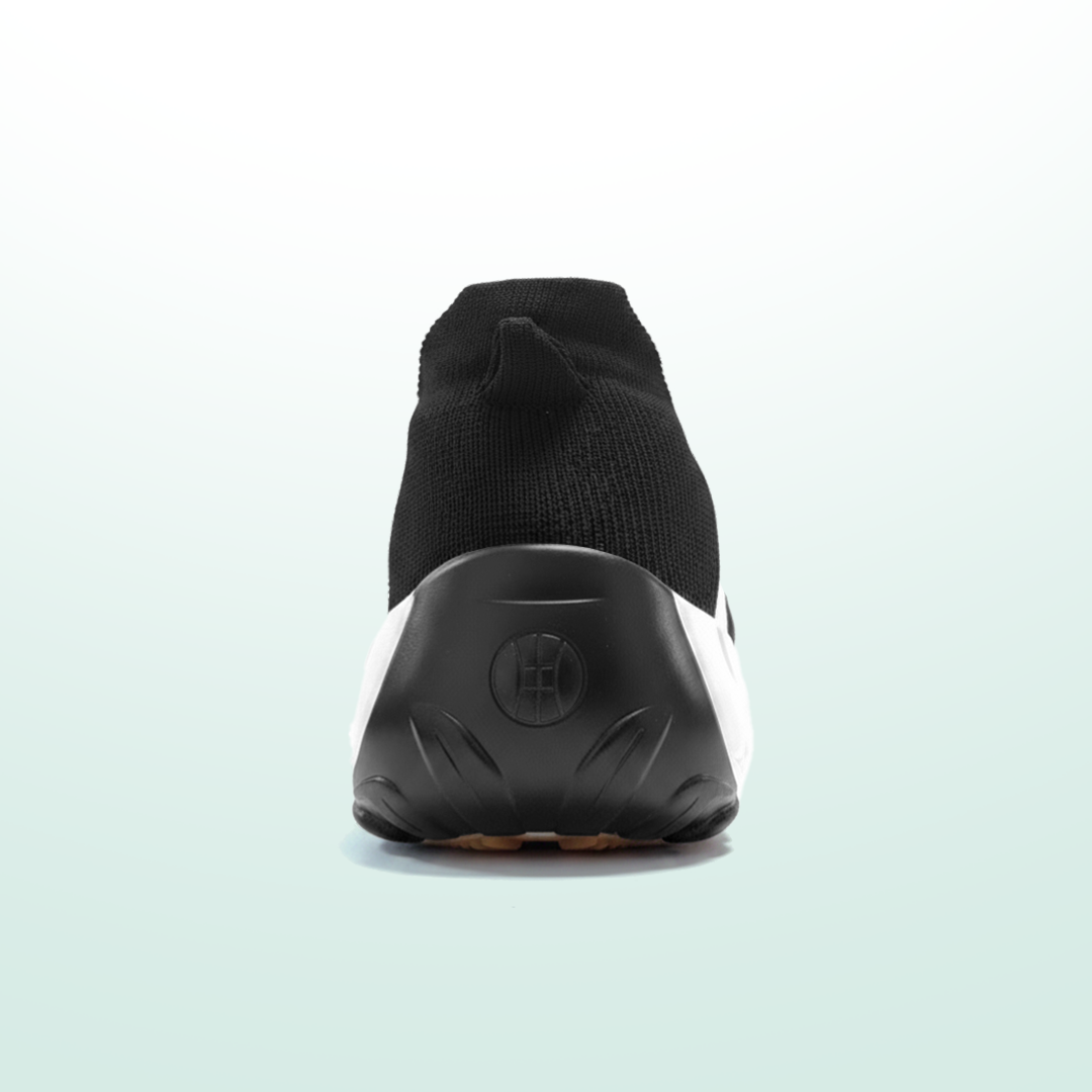 Ambulo Ergonomische Schuhe mit Dämpfung - Schwarz Grün