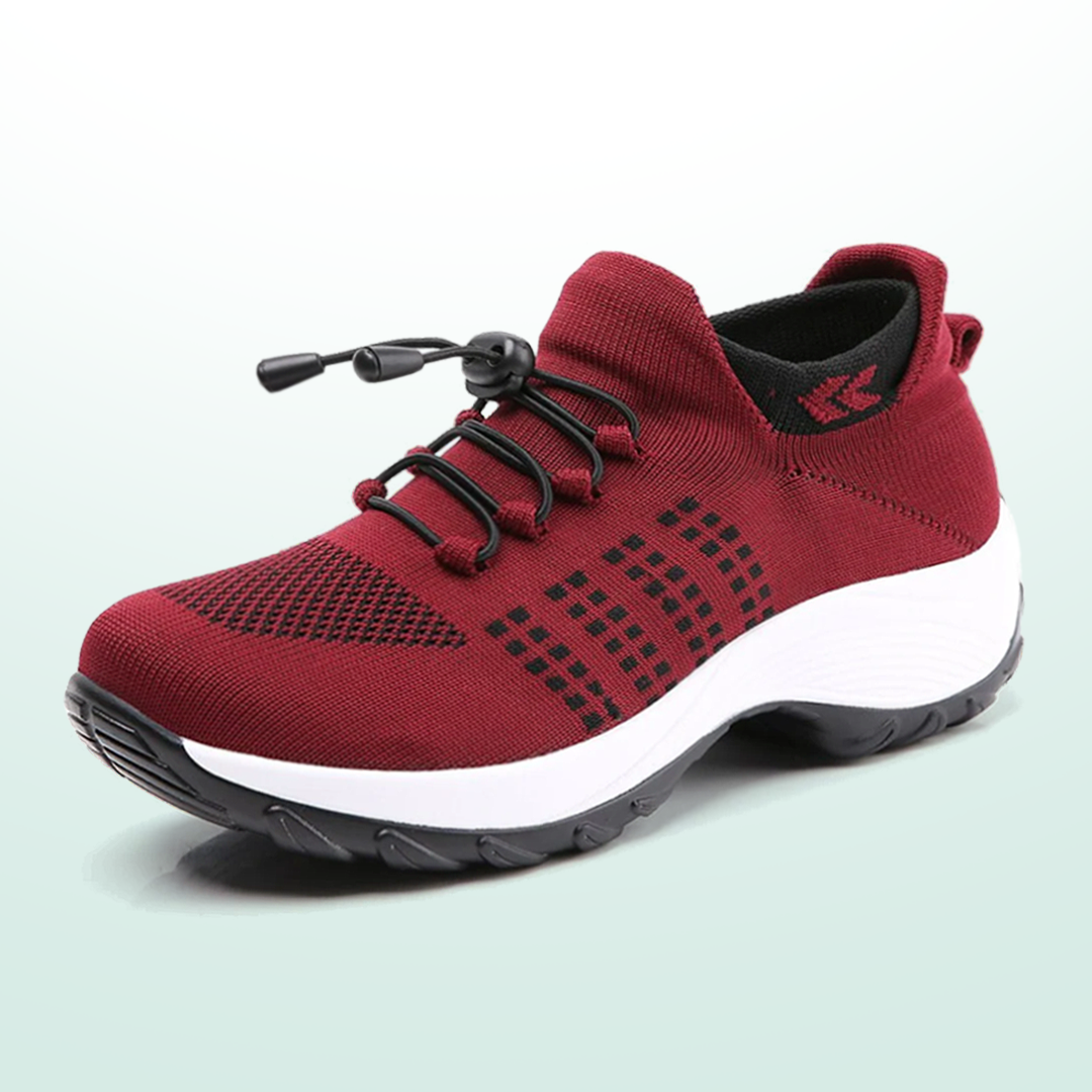 Ambulo Ergonomische Schuhe mit Dämpfung - Rot