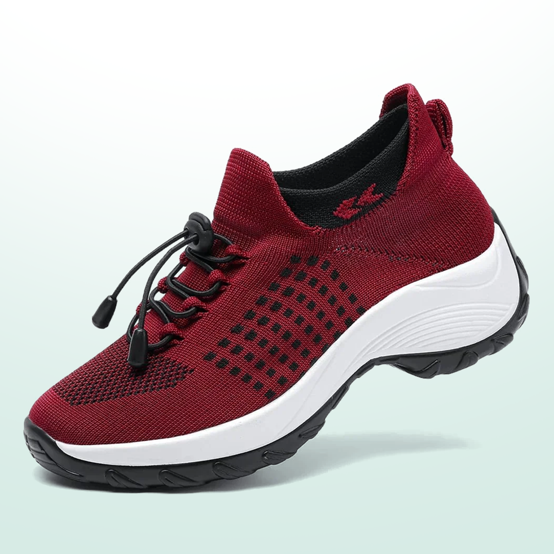 Ambulo Ergonomische Schuhe mit Dämpfung - Rot