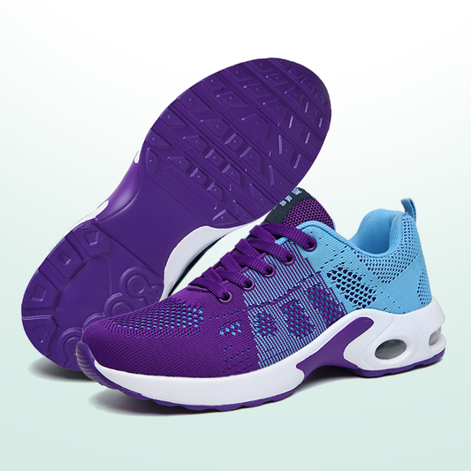 Friedensfuß Ergonomische Schuhe mit Dämpfung - Blau Lila