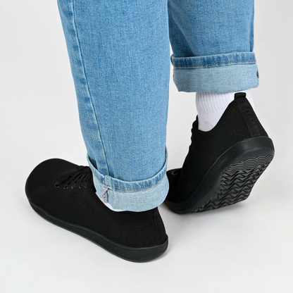 Lorry Vamp Barfußschuhe Knit - Dunkle