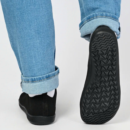 Lorry Vamp Barfußschuhe Knit - Schwarz