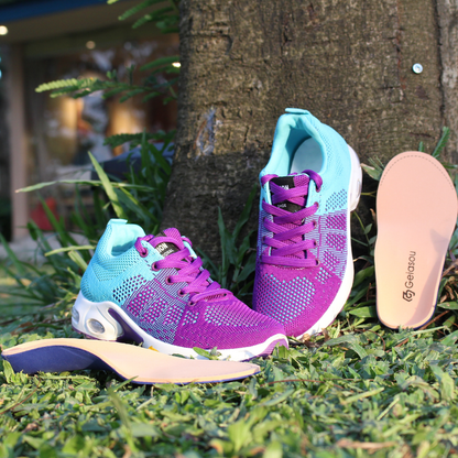 Geiasou Ergonomisch Orthopädische Einlegesohlen für Alle Schuhe